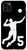 iPhone 11 Pro Max  5, Number 5 Volleyball player black background Case