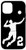 iPhone 12/12 Pro  2, Number 2, Volleyball player black background Case
