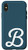 iPhone X/XS Matching Initial Letter B Pacific-Blue Alphabet Monogram Case