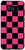 Galaxy S8Plus Checkered Black And Pink Checkerboard Phone Case
