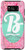 Galaxy S8Plus Tropical Pineapple Monogram Letter B Pink Sunglasses Case