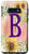 Galaxy S10e Watercolor Flower Monogram Letter B Blush Background Case