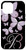 iPhone 12 Pro Max Butterfly Monogram Letter B Purple With Black Background Case