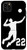 iPhone 11 Pro Max  22, Number 22 Volleyball player black background Case