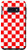 Galaxy S10e Checkerboard, Red and White Checkered, Checker Board Case
