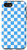 iPhone SE (2020) / 7 / 8 Blue  and  White Retro 1950s Vintage Pattern / Checkerboard Case