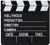 Hollywood Director's Film Movie Slateboard Clapper