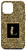 iPhone 12 Pro Max Modern Monogram Initial Letter L Leopard Animal Pattern Case