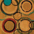 Posterazzi Circle Designs II Poster Print by Leslie Bernsen, (12 x 12)