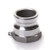 2" x 2" Aluminum Camlock Fitting - Hose Coupler - Type A Male Cam Lock Hose Adapter - Female Threaded NPT Cam  and  Groove