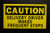 Caution Delivery Driver Makes Frequent Stops Sticker Vinyl Decal 7" X 4" Waterproof (PS51)