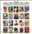 American Illustrators, Full Sheet of 20 x 34-Cent Postage Stamps, USA 2001, Scott 3502
