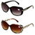 2 Pairs Women Bifocal Reading Sunglasses Reader Glasses Cateye Vintage Outdoor (2 Pairs (Black/Leopard), 3.00)