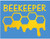 Diuangfoong BeekeeperJ337 8 Inch Yellow Beekeeping Sticker Decal