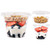 9 oz Clear Plastic Parfait Cups with Insert 3.25oz  and  Flat Lids No Hole - (50 Sets) Yogurt Fruit Parfait Cups for Kids, for Dips and Veggies, Take Away Breakfast and Snacks. No Leaking