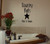Country Bath Plain  and  Simple Vinyl Wall Words Decal Sticker Graphic