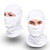 Achiou Balaclava Face Mask UV Protection for Men Women Ski Sun Hood Tactical Masks (White, 2)