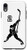 iPhone XR  2 Number 2 Hockey Player White Background Case