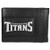 NFL Tennessee Titans Logo Leather Cash  and  Cardholder, Black