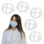 3D Mask Bracket - Protect Lipstick Lips - DIY Face Mask Accessories - Internal Support Holder Frame Nose Breathing Smoothly (5PCS)