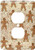 3dRose lsp_27912_6 Gingerbread Man Cookies Outlet Cover, Multi-Color