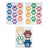 Fun Express Classroom Paw Shaped Floor Clings - 22 Pieces - Educational and Learning Activities for Kids