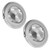 Five Oceans Interior Round LED Flush Mount Ceiling Light, Blue (Pair) FO-4135-M2