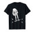 Fingerboard Skateboard Skeleton Board Skating Skate T-Shirt