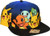 BIOWORLD Pokemon The Original Starters Blue Gradient Snapback Cap