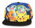 BIOWORLD Pokemon The Original Starters Blue Gradient Snapback Cap