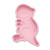 NoeCare Silicone Cake Mold - Muffin Chocolate Cookie Baking Mould Pan Easter Bunny Pancake Mold Cake Molds for Baking, Chocolate, Bunny Dinosaur Alpaca Shaped Cake Mold (1 PCS, Pink-Dinosaur)