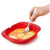 Silicone Omelette Maker, Foldable Microwave Oven Non Stick Omelette Maker Egg Roll Baking Pan Omelette Tools - 9.57x7.83x1.69in