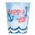 9oz Nautical Boys 1st Birthday Party Cups, 8ct