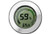 Prestige Import Group - 2.5" Digital Mountable Hygrometer w/Calibration for Cigar Humidors - Color: Silver