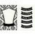 C-Gull Interchangeable Damask Embossing 5-in-1 Folder, 4.5 by 6.5-Inch