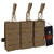 KRYDEX Tactical MOLLE Triple Open-Top 5.56mm Mag Pouch with MOLLE Strap for M4 M16 .223 Magazines (CB)