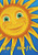 Toland Home Garden Smiling Sun Key West 12.5 x 18 Inch Decorative Regional Florida Summer Sunshine Smile Garden Flag