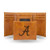 NCAA Rico Industries Laser Engraved Trifold Wallet, Alabama Crimson Tide
