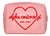 Alpha Omicron Pi Sorority Pink Makeup Bag