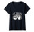 Womens Hit The Slopes Mountain Adventure V-Neck T-Shirt