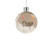 Bleu Reign BRGiftShop Personalized Custom Name in Sand Design Flat Round Tree Ornament