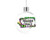Bleu Reign BRGiftShop Personalized Custom Name Let's Mardi Gras Yall Flat Round Tree Ornament