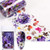1 Box Nail Stickers Autumn Maple Leaf Nail Series Foils Nail Art Transfer Sticker Paper Nail Art DIY Decorations Tools (10)
