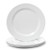 Melamine Dinner Plates - 6pcs 10 3/4inch Dinnerware Dishes Set for Daily Use, Break-resistant, White