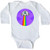 inktastic U.F.O Long Sleeve Creeper 6 Months White - Flossy and Jim 32dcf