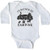 inktastic I'd Rather Be Camping Long Sleeve Creeper 18 Months White 3b5a7