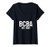 Womens BCBA EST 2021 - Board Certified Behavior Analyst BCBA V-Neck T-Shirt