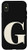 iPhone X/XS G Personalized Monogram Letter Initial Minimal Black White Case