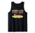 Worry Less Paddle More SUP Stand Up Paddle Board Tank Top