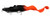 Savage Gear 3D Burbot Ribbontail Sinking Lure (Black/Orange, 14")